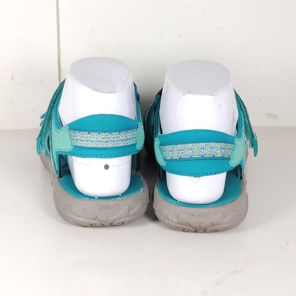 Teva Women's Tirra US6 Blue Flat Trail Hiking Strappy Sport Sandals Shoes - Picture 10 of 15